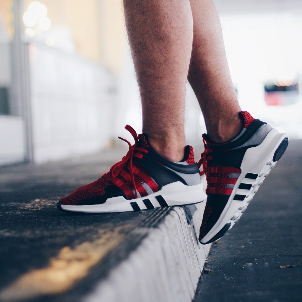 adidas eqt support rouge